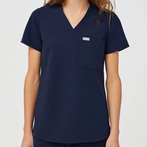 Figs Catarina One-Pocket Scrub Top - L
